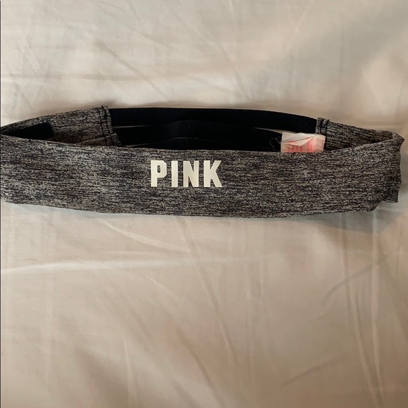 PINK gray headband - Picture 1 of 2